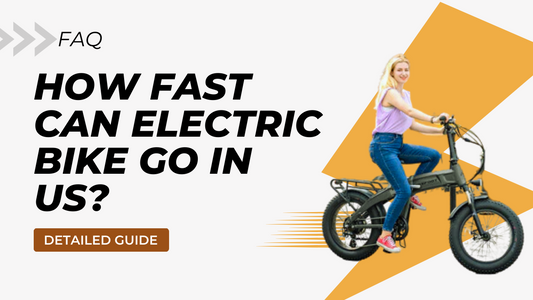 Speed Limits of Ebikes in the US