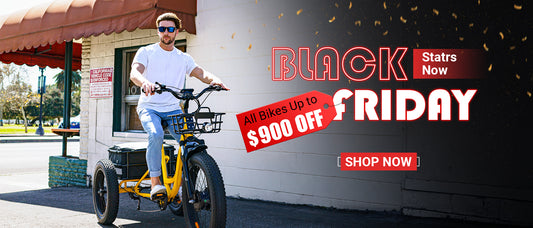 5 Maxfoot Ebikes on Black Friday Sale