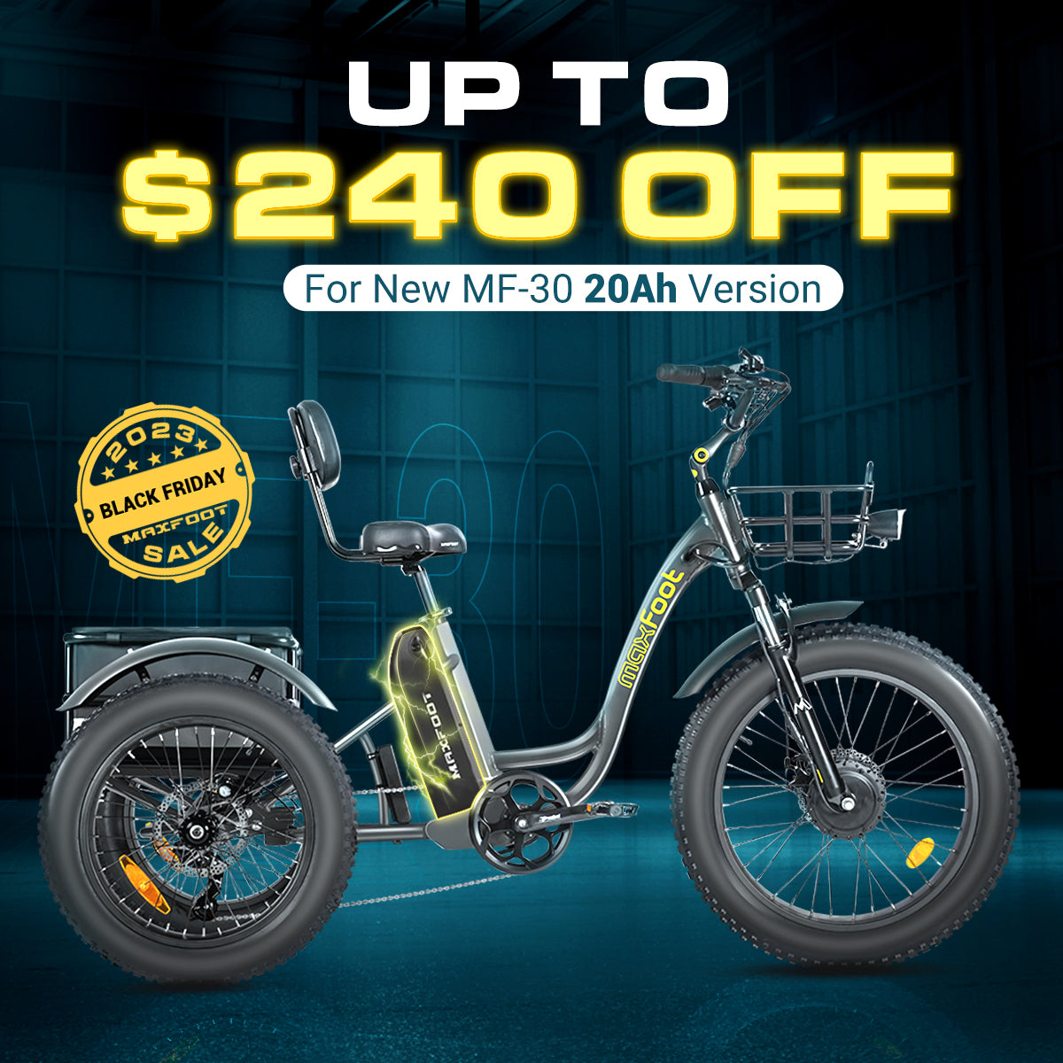 Black Friday Special List 3 Best Electric Tricycles On Sale Maxfoot