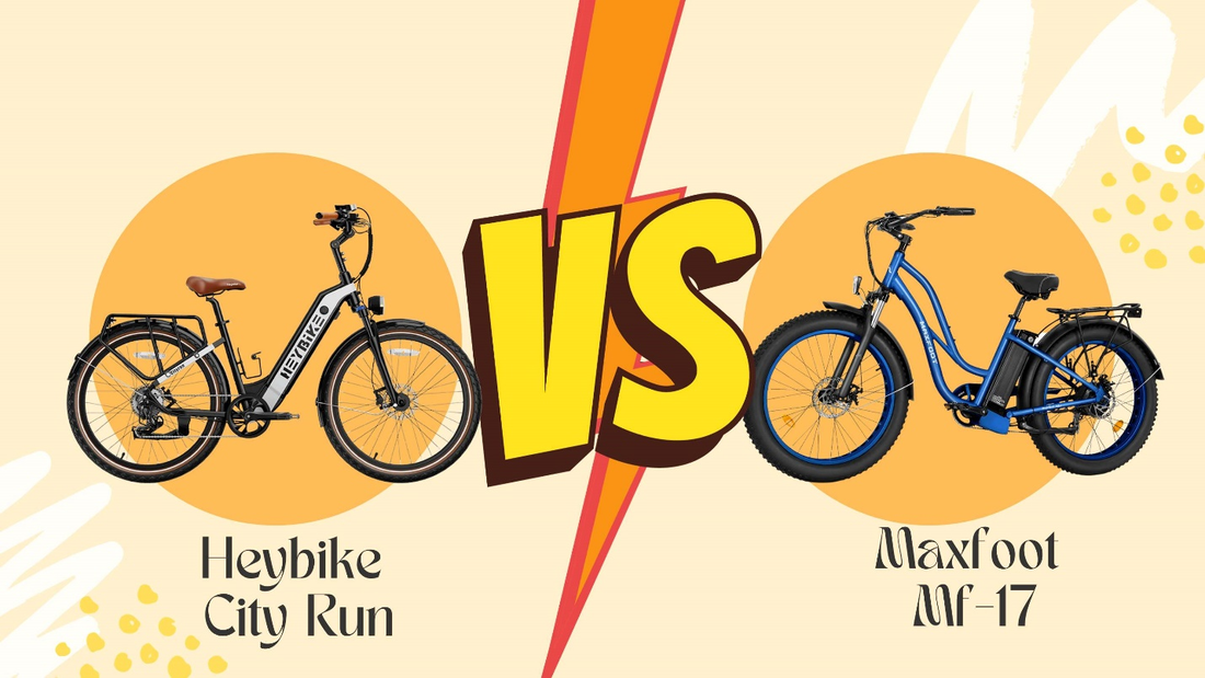 Maxfoot MF-17 vs. Heybike City Run