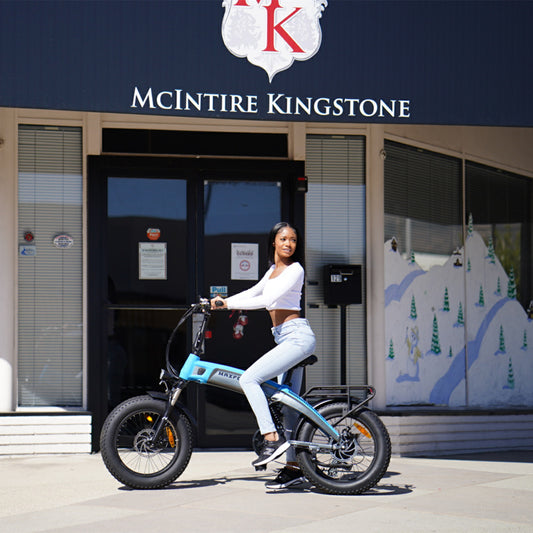 Riding Ebikes to School
