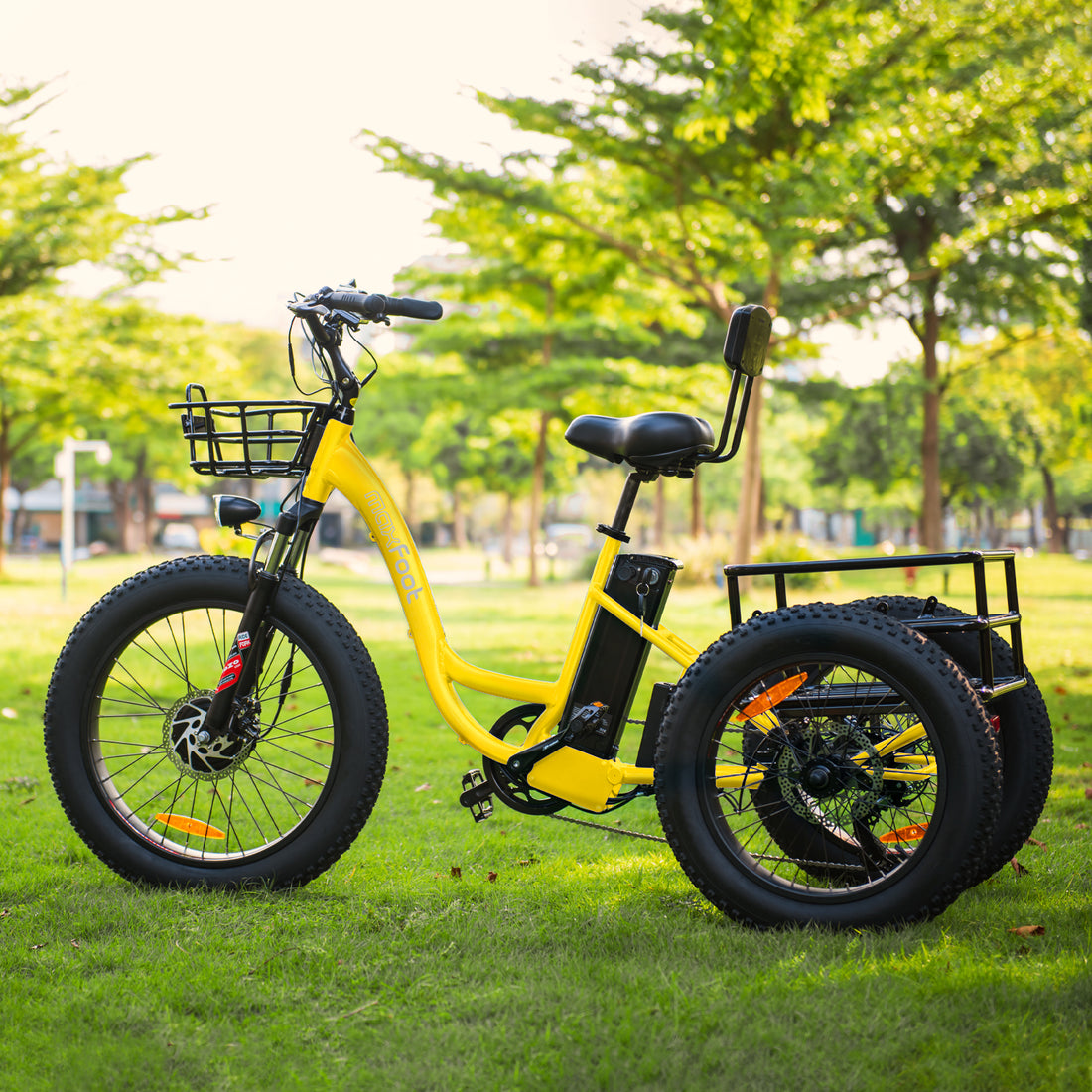 Go Green with the MAXFOOT MF30 Electric Trike Bike
