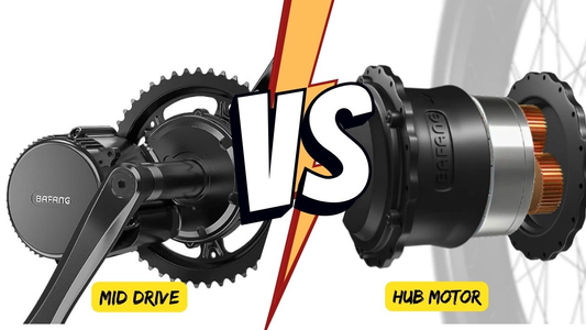 Hub vs Mid Drive Motor: Which is better for ebike?