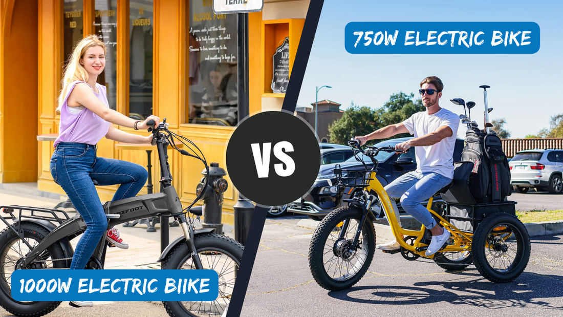What does 750 or 1000 W Mean For Electric Bikes?