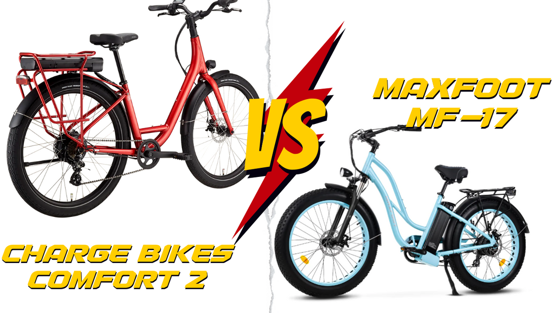 MaxFoot MF-17 vs Chargebikes Comfort 2 Step-Thru Electric Bike