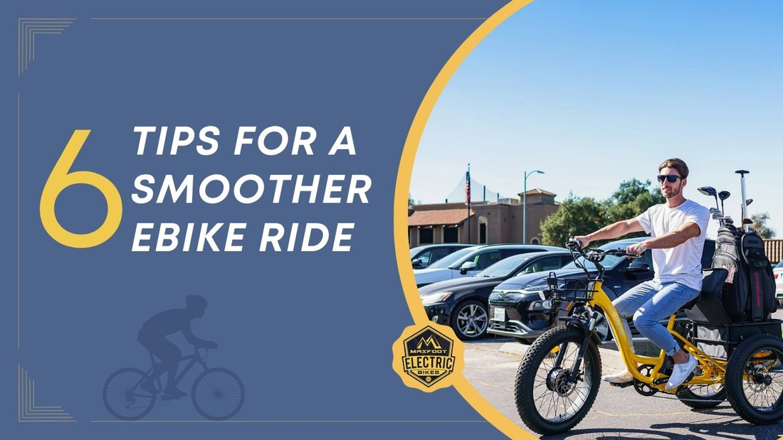 How to Make Ebike Riding More Comfortable: 6 Tips for a Comfortable Ride