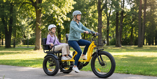Maxfoot Electric Tricycle for 2 Adults