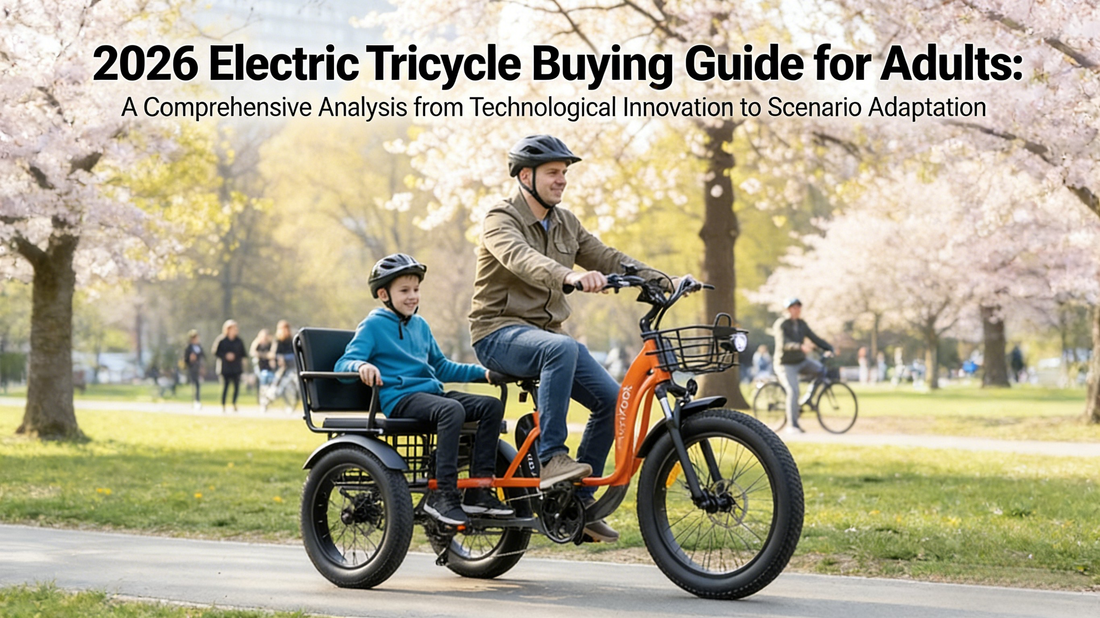 2026 Adult Electric Tricycle Buyer's Guide: A Comprehensive Analysis from Technological Innovation to Scenario Adaptation