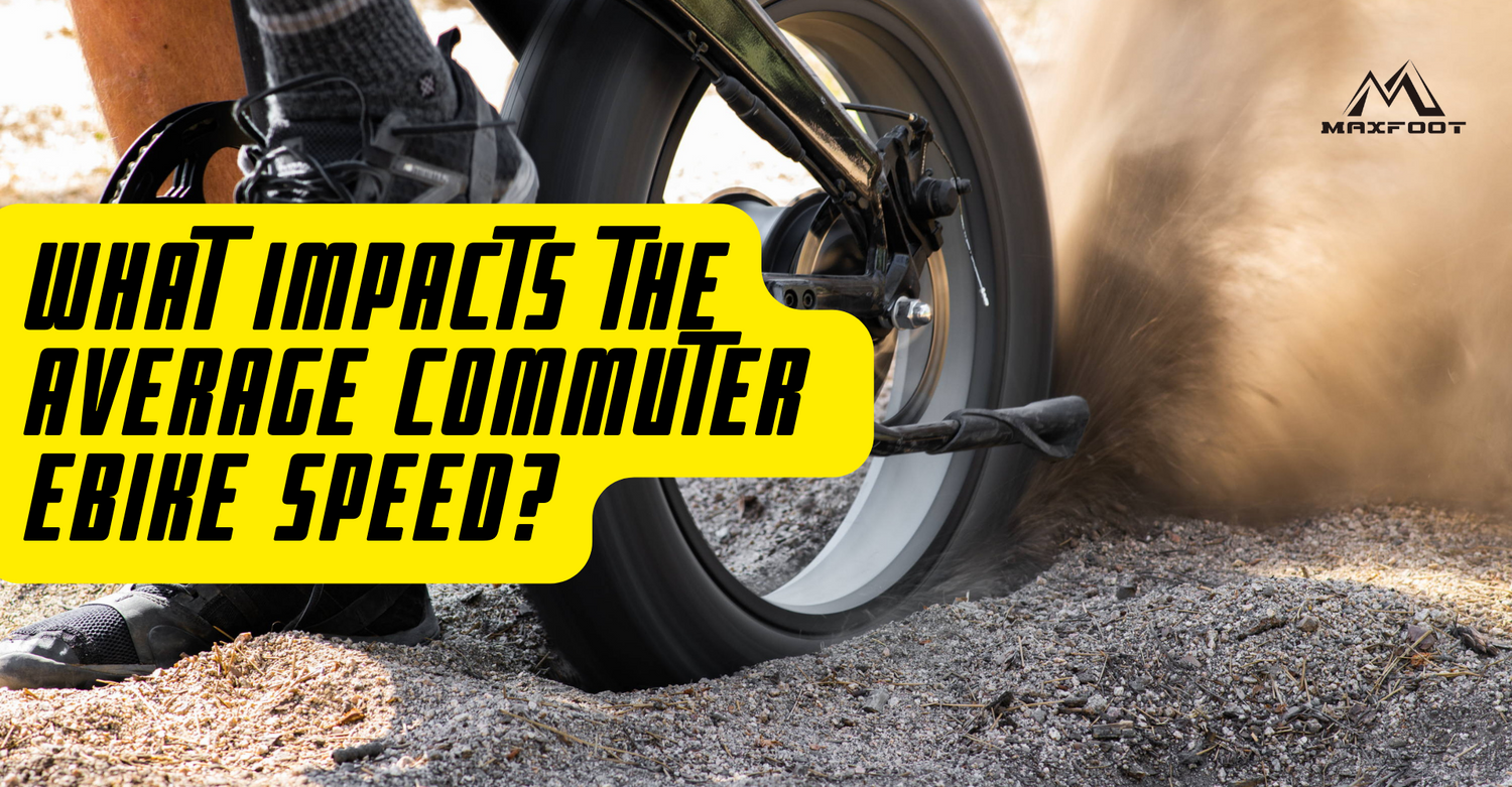 What Impacts the Average Commuter eBike Speed? MaxFoot Electric Bike