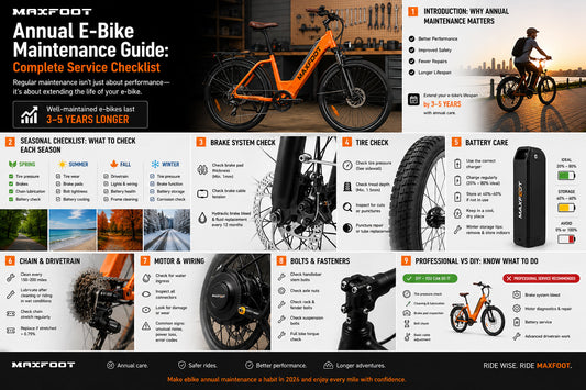 Annual E-Bike Maintenance Guide: Complete Service Checklist
