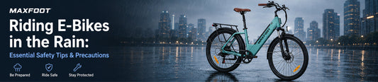 Riding E-Bikes in the Rain: Essential Safety Tips & Precautions