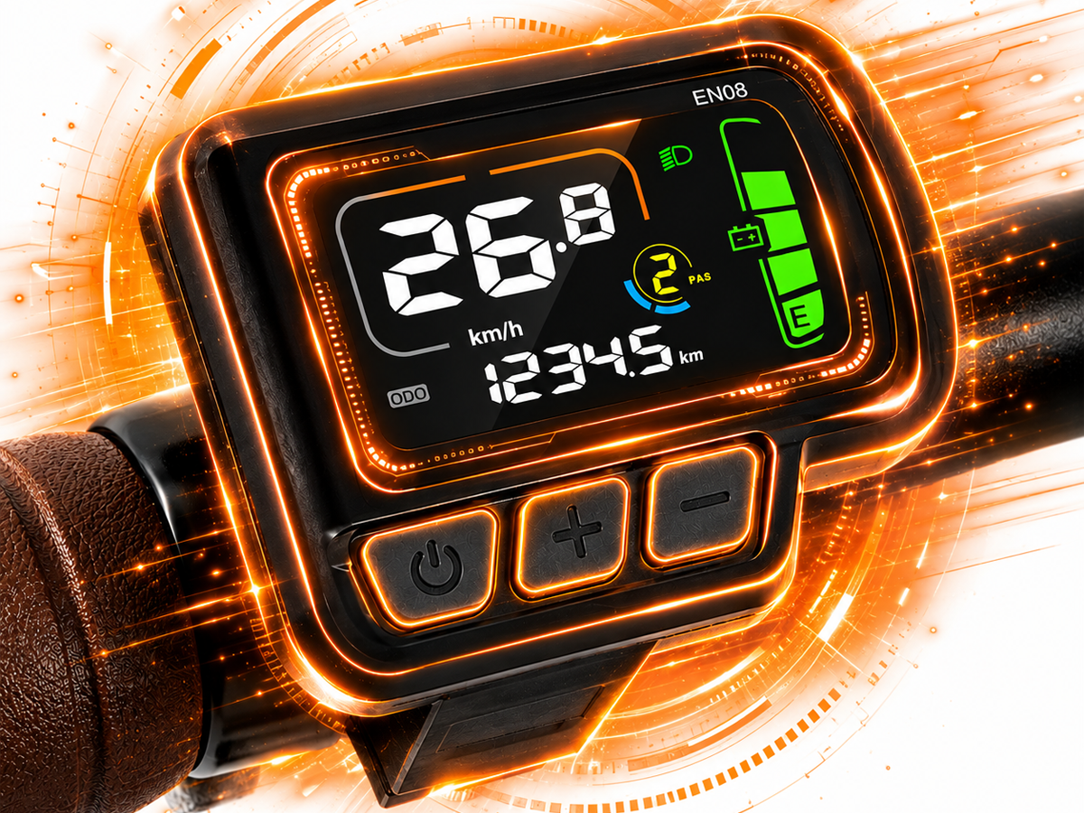 Ride in Total Control with Smart Display & LED Lighting