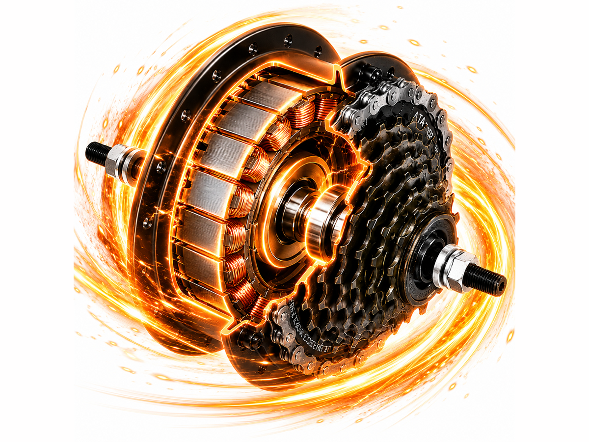 Conquer Every Hill with 1100W Peak Power