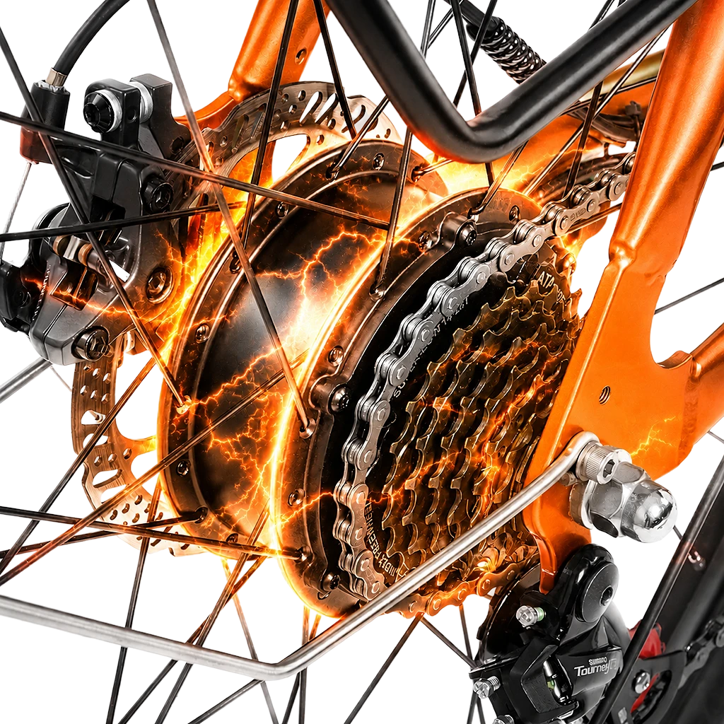 500w Rear Drive Motor (peak 1100W)