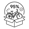 95% Pre-Assembled