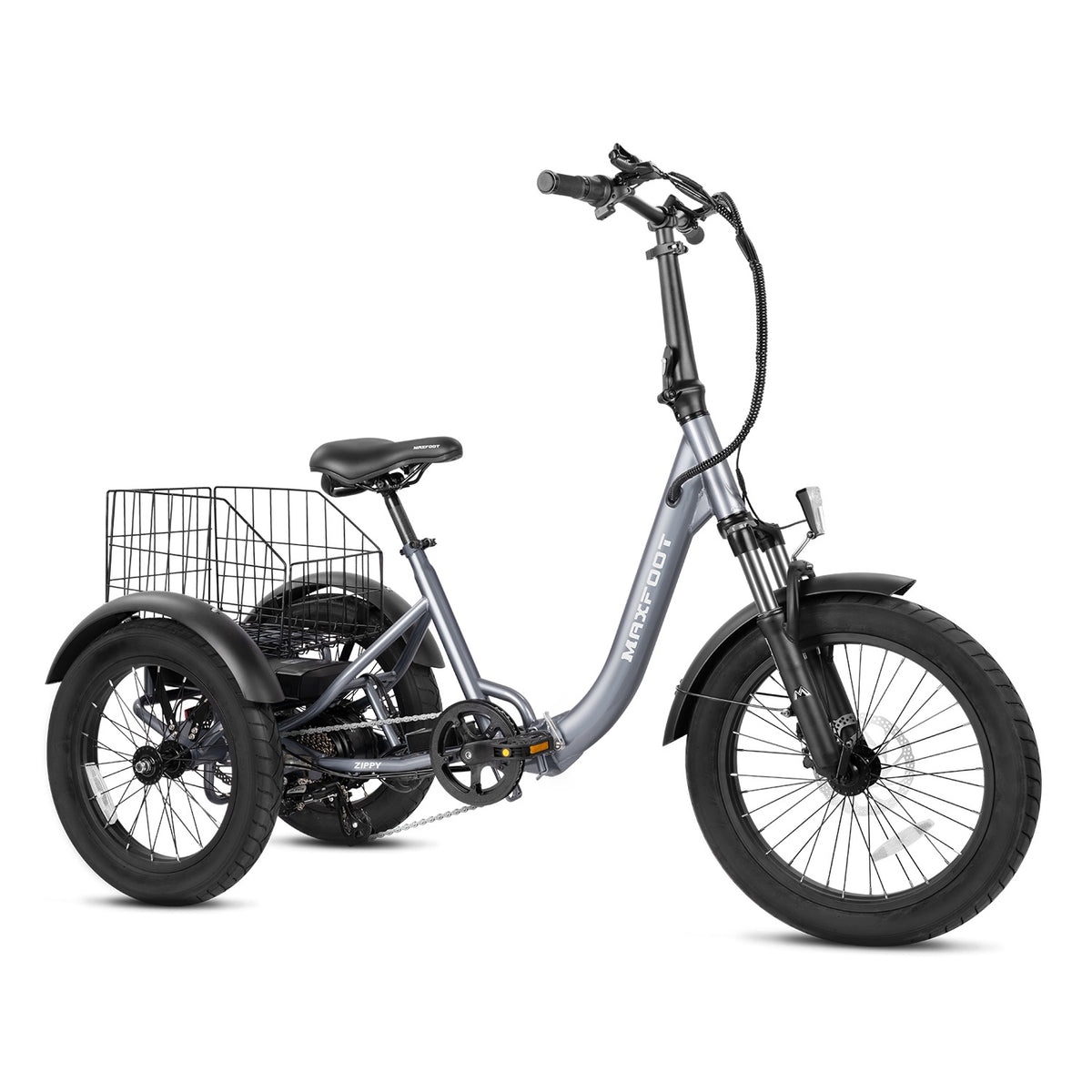MaxFoot MF-35 Folding Electric Tricycle | Convenient & Affordable Broo ...