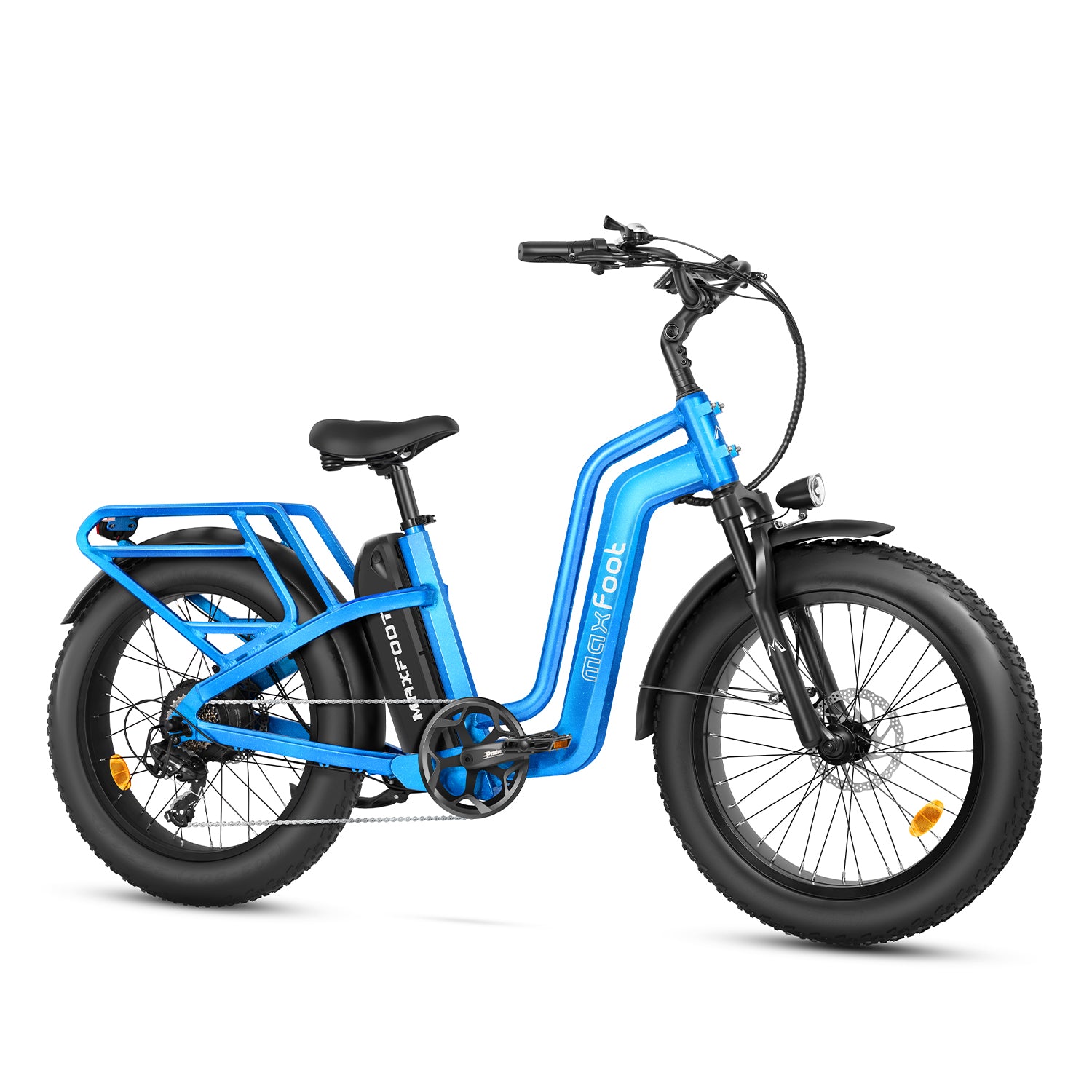 750W MaxZ 24 Electric Cruiser Bike MaxFoot Electric Bike