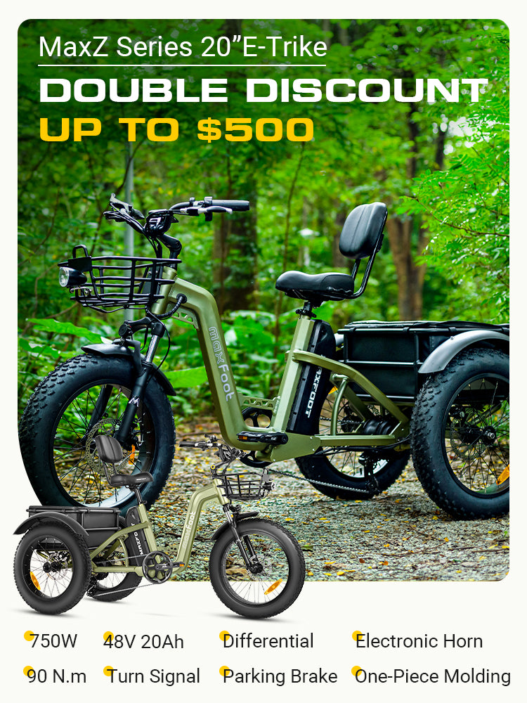 Maxfoot MaxZ Electric Trike-M-Banner 2