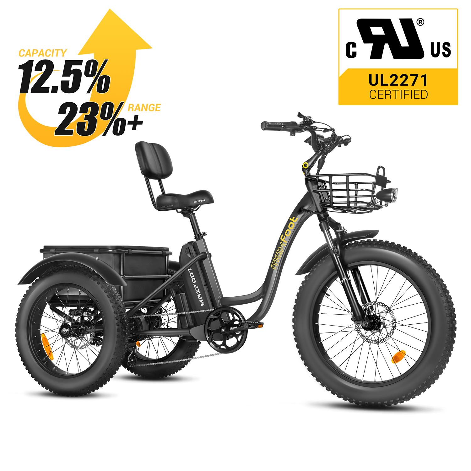 Motorised tricycles for adults sale