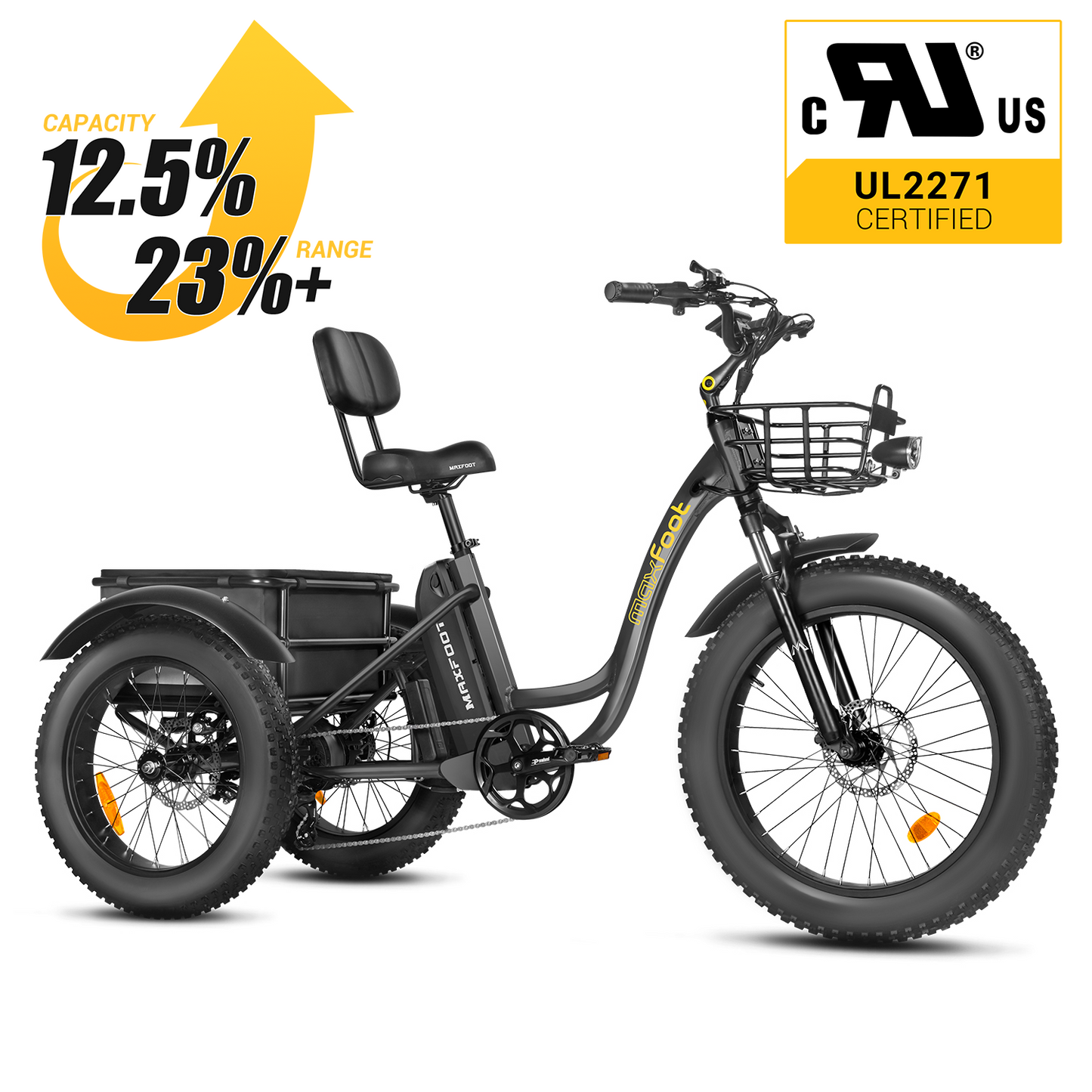 3 wheel bike with basket for adults online