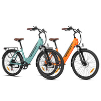 MF-25 Step-Thru E-Bike for urban commuters | MaxFoot Electric Bike