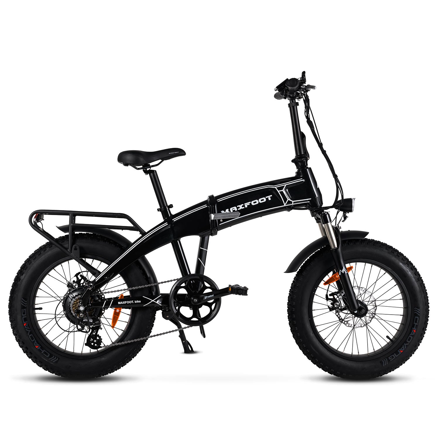 [1000W] MF-19 1000F Folding E-bike – MaxFoot Electric Bike